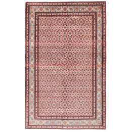 Tappeto Originale Moud Persia 153x245 Rosso Scu