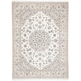 Hand Made Rug Nain 9la Persia 250x344 Ivory Pea