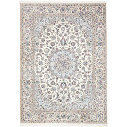 Hand Made Rug Nain 9la Persia 252x353 Ivory Lig