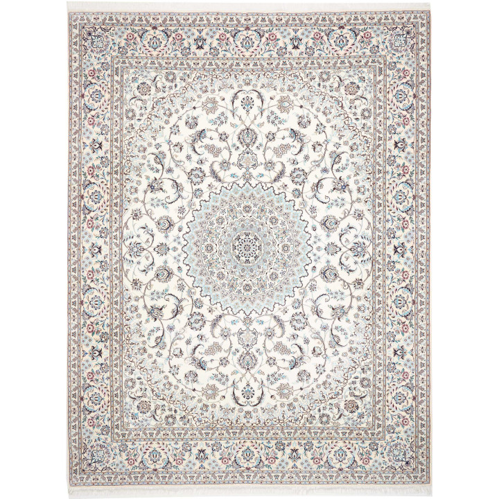 Hand Made Rug Nain 9la Persia 297x390 Ivory Lig