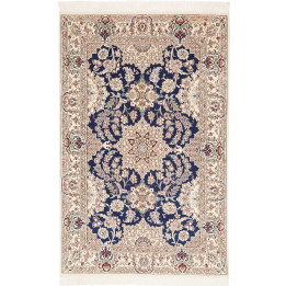 Hand Made Rug Nain 9la Persia 124x197 Midnight