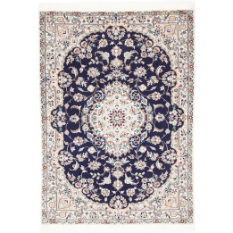 Hand Made Rug Nain 6la Persia 85x123 Midnight B