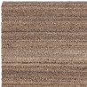 Tappeto Abbus geometrico marrone caldo e tortora