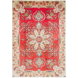 Tappeto Originale Tabriz Persia 225x317 Rosso B