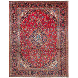 Hand Made Rug Ardakan Persia 310x400 Red Dark B