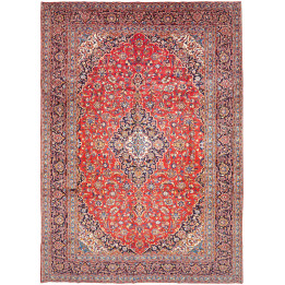 Hand Made Rug Ardakan Persia 293x407 Red Dark B