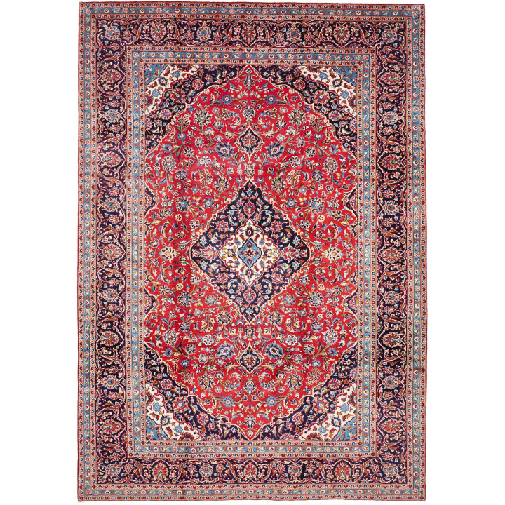 Hand Made Rug Ardakan Persia 250x360 Red Dark B