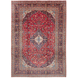 Hand Made Rug Ardakan Persia 253x353 Red Dark B