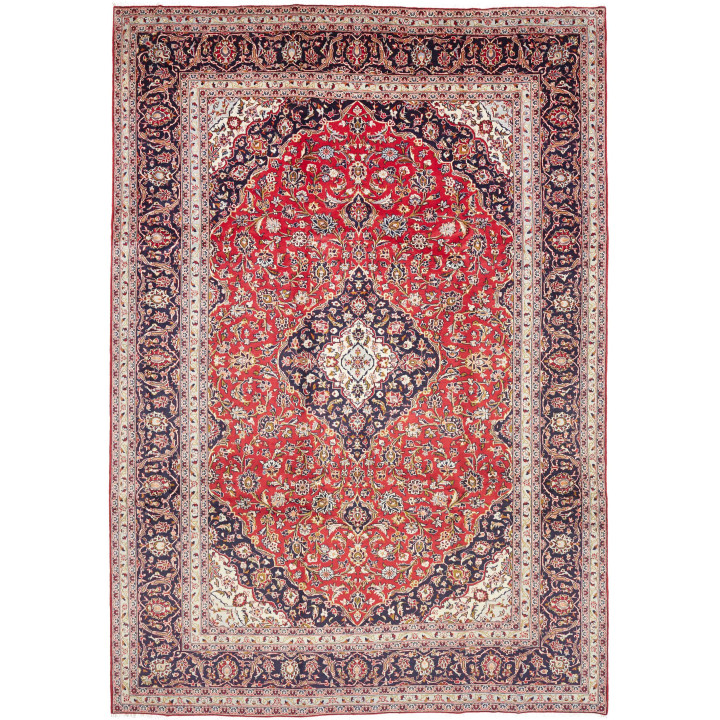 Hand Made Rug Ardakan Persia 255x364 Red Dark B