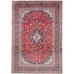 Hand Made Rug Ardakan Persia 243x355 Red Dark B