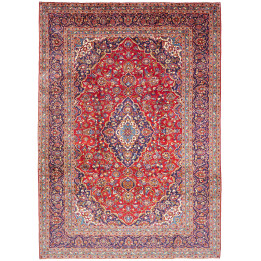 Hand Made Rug Ardakan Persia 248x350 Red Dark B