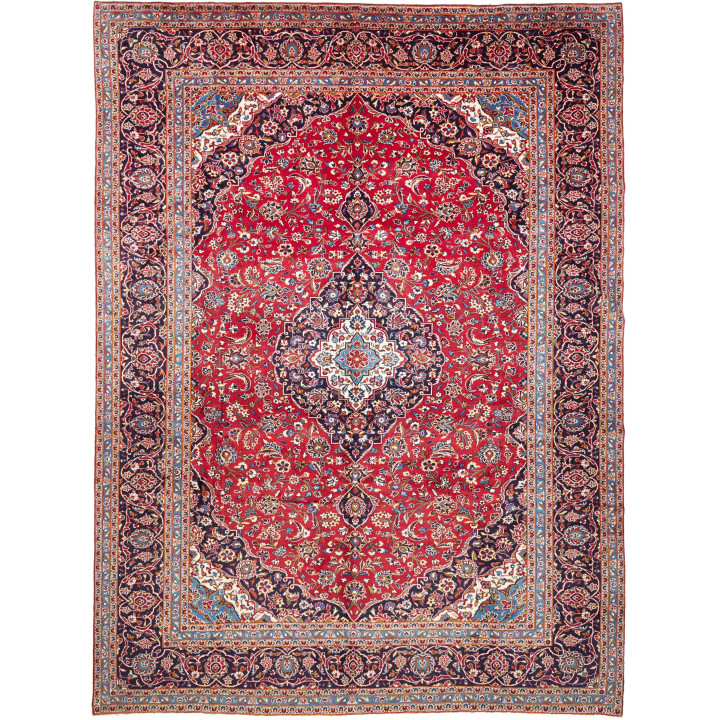Hand Made Rug Ardakan Persia 300x404 Red Dark B