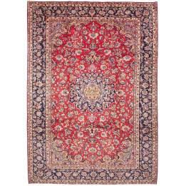 Hand Made Rug Nadjafabad Persia 250x358 Red Mid