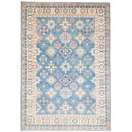 Hand Made Rug Kazak Washed Afghanistan 166x241