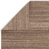 Tappeto Abbus geometrico marrone caldo e tortora