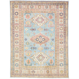 Hand Made Rug Kazak Washed Afghanistan 154x201