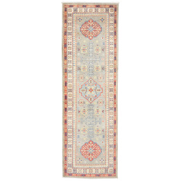 Hand Made Rug Kazak Washed Afghanistan 80x252 G