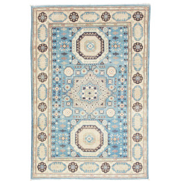 Hand Made Rug Kazak Washed Afghanistan 122x178