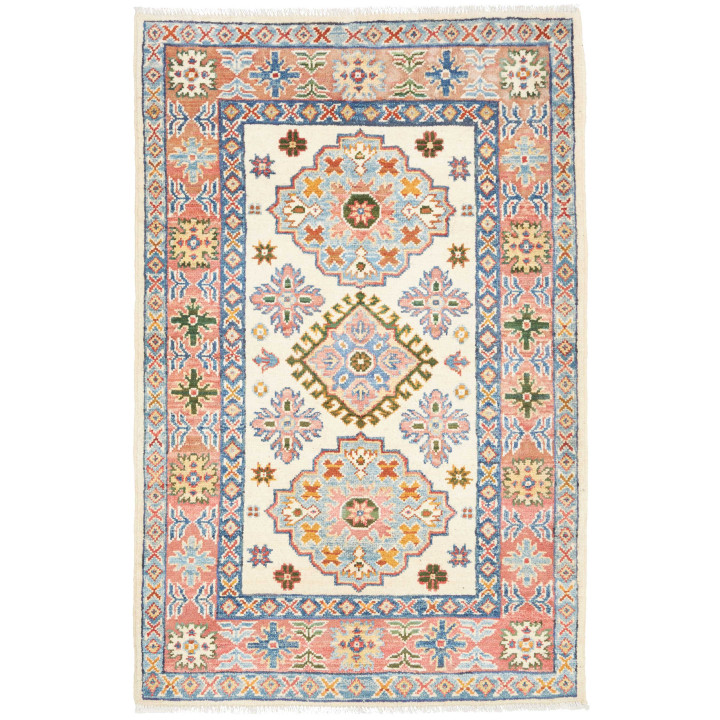 Hand Made Rug Kazak Washed Afghanistan 78x124 I