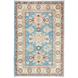 Hand Made Rug Kazak Washed Afghanistan 84x130 L