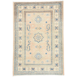 Hand Made Rug Kazak Washed Afghanistan 81x119 B