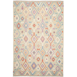 Hand Made Rug Kilim Afghanistan 202x297 Ivory M