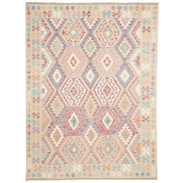 Hand Made Rug Kilim Afghanistan 183x245 Beige B