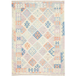 Tappeto Originale Kilim Afghanistan 126x174 Bei