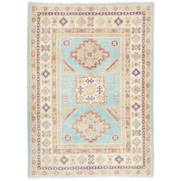 Hand Made Rug Kazak Washed Afghanistan 103x143
