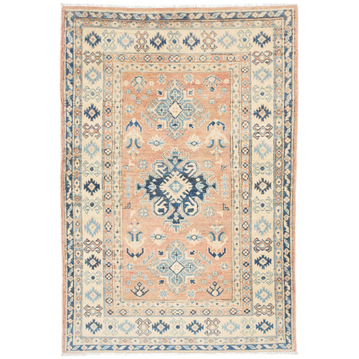 Hand Made Rug Kazak Washed Afghanistan 99x150 T