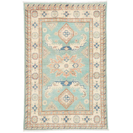 Hand Made Rug Kazak Washed Afghanistan 82x126 B