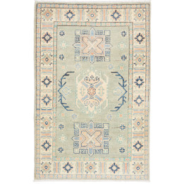 Hand Made Rug Kazak Washed Afghanistan 81x125 S