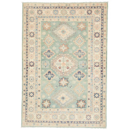 Hand Made Rug Kazak Washed Afghanistan 122x179