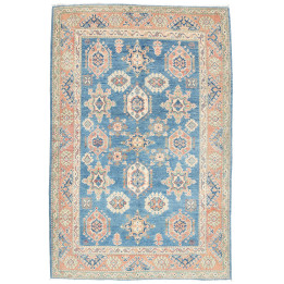 Hand Made Rug Kazak Washed Afghanistan 117x185