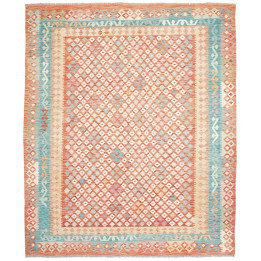 Hand Made Rug Kilim Afghanistan 252x301 Orange