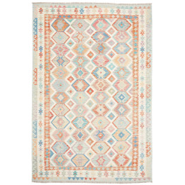 Hand Made Rug Kilim Afghanistan 199x298 Beige L
