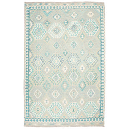 Hand Made Rug Kilim Afghanistan 201x298 Light B