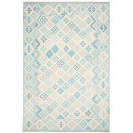 Hand Made Rug Kilim Afghanistan 200x297 Light B