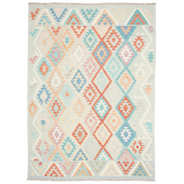 Hand Made Rug Kilim Afghanistan 178x247 Light G