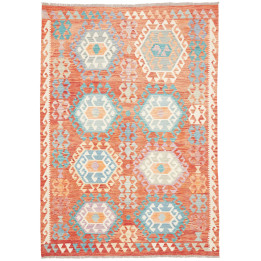 Hand Made Rug Kilim Afghanistan 173x245 Rust Li