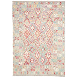 Tappeto Originale Kilim Afghanistan 178x251 Gri