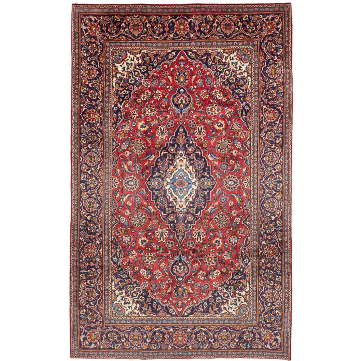 Hand Made Rug Ardakan Persia 196x313 Red Dark B