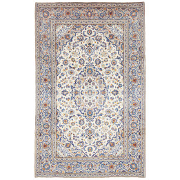 Tappeto Originale Kashan Persia 194x307 Avorio
