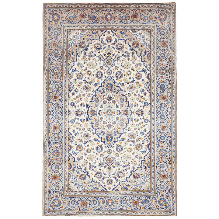 Tappeto Originale Kashan Persia 194x307 Avorio