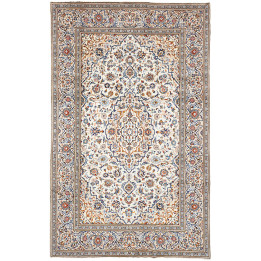 Tappeto Originale Kashan Persia 194x316 Avorio
