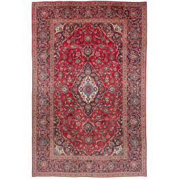 Hand Made Rug Ardakan Persia 196x303 Red Dark B