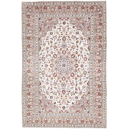 Tappeto Originale Kashan Persia 200x295 Avorio