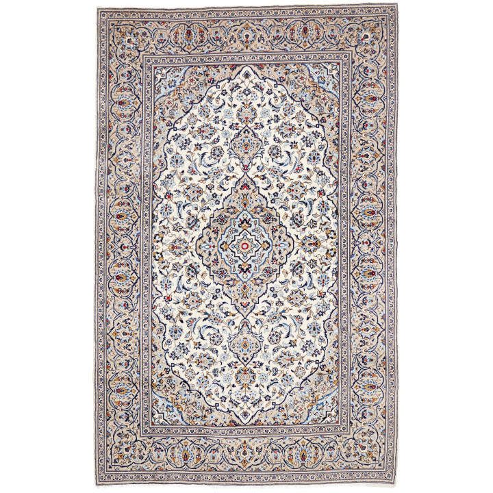 Tappeto Originale Kashan Persia 202x322 Avorio