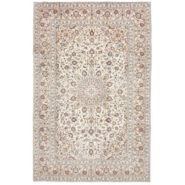 Tappeto Originale Kashan Persia 200x305 Avorio