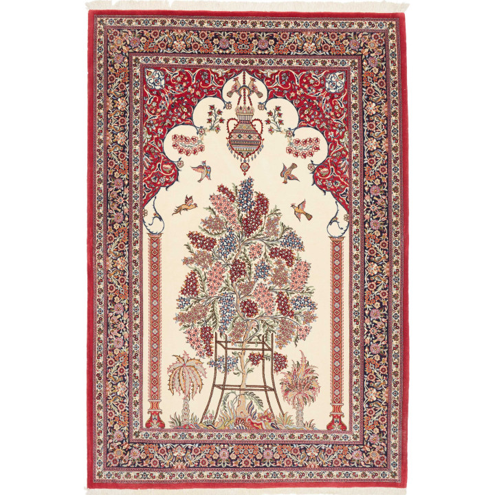 Tappeto Originale Ilaam Persia 136x204 Rosso Av
